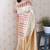 Soft silk meenakari zari woven saree with temple border.