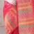 Soft silk meenakari zari woven saree with temple border.
