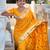 Soft dolla silk saree with meenakari weawing design all over the saree