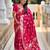 Soft dolla silk saree with meenakari weawing design all over the saree