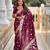 Soft dolla silk saree with meenakari weawing design all over the saree