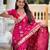 Soft dolla silk saree with meenakari weawing design all over the saree
