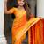 Soft pethani silk saree with zari weawing  motifs design and meenakari  weawing rich pallu.