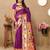 Soft pethani silk saree with zari weawing  motifs design and meenakari  weawing rich pallu.
