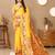 Soft pethani silk saree with zari weawing  motifs design and meenakari  weawing rich pallu.