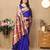 Soft pethani silk saree with zari weawing  motifs design and meenakari  weawing rich pallu.