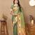Soft pethani silk saree with zari weawing  motifs design and meenakari  weawing rich pallu.