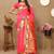 Soft pethani silk saree with zari weawing  motifs design and meenakari  weawing rich pallu.