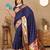 Soft pethani silk saree with zari weawing  motifs design and meenakari  weawing rich pallu.