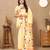 Soft pethani silk saree with zari weawing  motifs design and meenakari  weawing rich pallu.