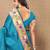 Soft pethani silk saree with zari weawing  motifs design and meenakari  weawing rich pallu.