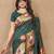 Soft pethani silk saree with zari weawing  motifs design and meenakari  weawing rich pallu.