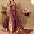 Soft pethani silk saree with zari weawing  motifs design and meenakari  weawing rich pallu.