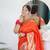 Soft pethani silk saree with zari weawing  motifs design and meenakari  weawing rich pallu