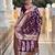 Soft banarasi silk saree with zari weaving meenakari touchup design all over the saree.