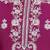 Wine chinon silk embroidered plazzo suit