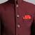 full sleeves solid ethnic wear jodhpuri - maroon