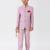 full sleeves solid ethnic wear jodhpuri and pant set - pink