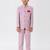 full sleeves solid ethnic wear jodhpuri and pant set - pink