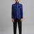 full sleeves solid ethnic wear jodhpuri -  royal blue