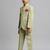 full sleeves solid ethnic wear jodhpuri - pista green