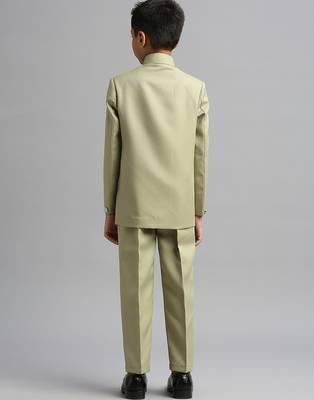 full sleeves solid ethnic wear jodhpuri - pista green 4