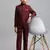 full sleeves solid ethnic wear jodhpuri - maroon