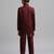 full sleeves solid ethnic wear jodhpuri - maroon