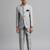 full sleeves solid ethnic wear jodhpuri - grey
