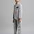 full sleeves solid ethnic wear jodhpuri - grey