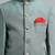 full sleeves solid ethnic wear jodhpuri - green