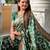Soft banarasi silk saree with zari weaving meenakari touchup design all over the saree.
