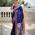 Soft banarasi silk saree with zari weaving meenakari touchup design all over the saree.