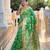 Soft banarasi silk saree with zari weaving meenakari touchup design all over the saree.