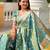 Soft banarasi silk saree with zari weaving meenakari touchup design all over the saree.