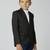 full sleeves solid elegance blazer - black