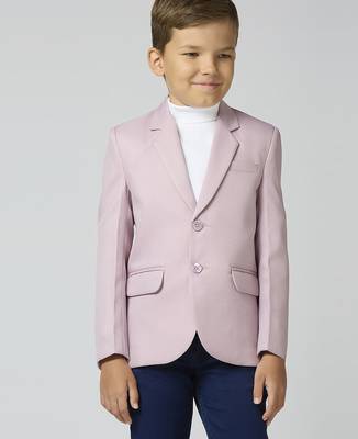 full sleeves solid elegance blazer - pink 3