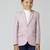 full sleeves solid elegance blazer - pink