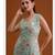 Light blue georgette semi stitched suits
