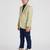 full sleeves solid elegance blazer - pista green