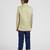 full sleeves solid elegance blazer - pista green
