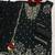 Black vichitra blooming with embroidered sequence & thread work unstitched suit
