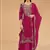Ranipink vichitra blooming with embroidered sequin & thread work suit