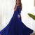Blue  pure soft fox georgette laheriya print fabric fully flair anarkali fully sttiched gown ready to wear