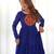 Blue  pure soft fox georgette laheriya print fabric fully flair anarkali fully sttiched gown ready to wear