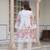 Tiara miller white cotton printed co ord sets