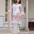 Tiara miller white cotton printed co ord sets
