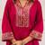 Kabool cameo pink cotton embroidered co ord sets