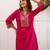 Kabool cameo pink cotton embroidered co ord sets
