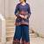 Kabool nileblue teal cotton printed co ord sets